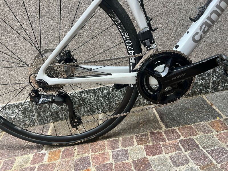 Used Canondale Custom Shimano 105 2025 Road & Gravel, Light Gray — image 3 of 6
