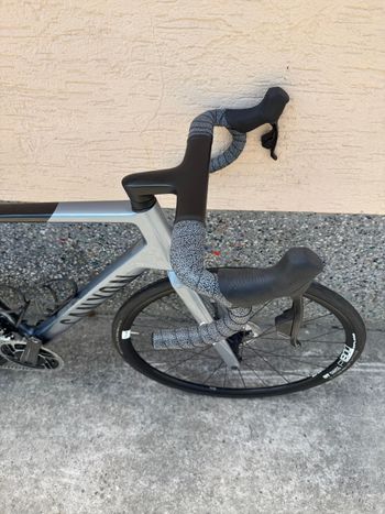 Used Canyon Ultimate CF SL 7 AXS 2025 2025 Road & Gravel, Gris claro — image 5 of 6