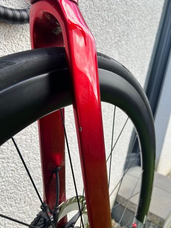 Used Canyon Aeroad CF SLX 8 Di2 2025 2025 Road & Gravel, Red — image 14 of 14