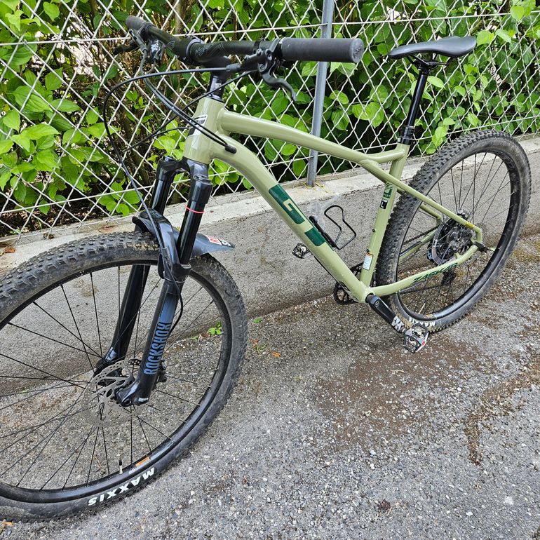 Used GT Zaskar LT Expert 2022 2022 Mountainbike, Green, 29 — image 2 of 6