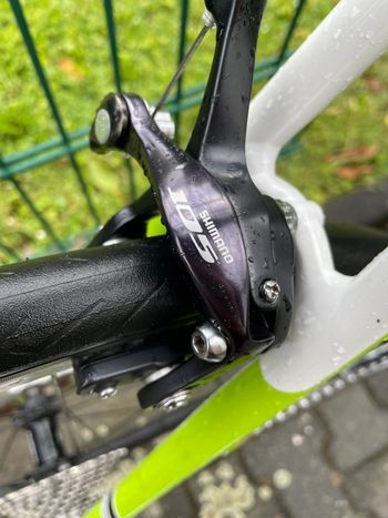 Used Cannondale CAAD 10 2014 Road & Gravel, Weiß — image 5 of 16