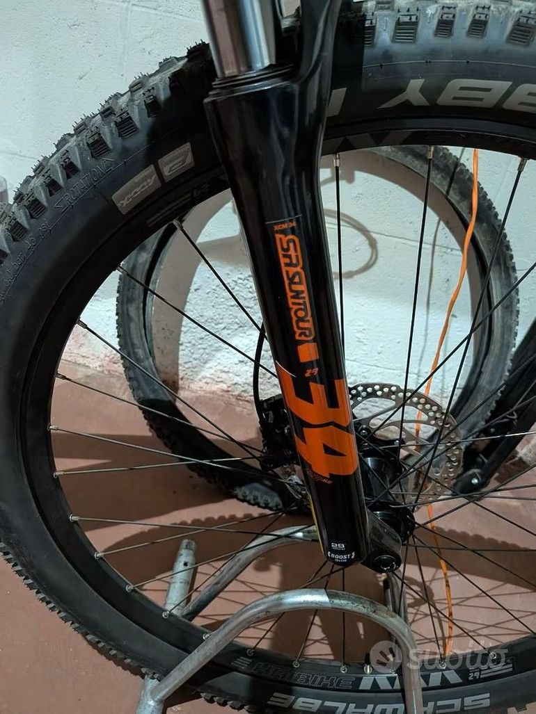 Used Haibike AllTrack 6 2024 2024 Mountainbike, Orange, 27.5 — image 4 of 6