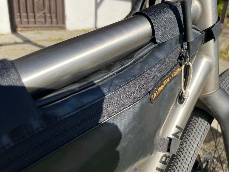 Used TRIBAN Men's Gravel Bike GRVL 900 - Shimano GRX Titanium Frame 2020 2020 Road & Gravel, Gris claro — image 3 of 6
