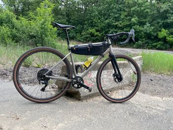 Used TRIBAN Men's Gravel Bike GRVL 900 - Shimano GRX Titanium Frame 2020 2020 Road & Gravel, Gris claro — image 5 of 6