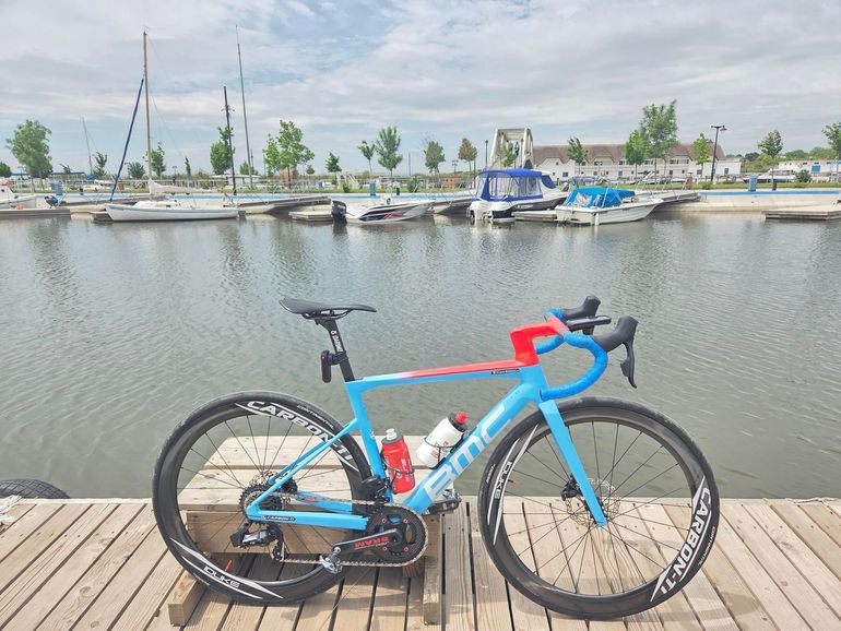 Used BMC Teammachine SLR 01 ONE 2024 Frameset 2024 Road & Gravel, Blue — image 2 of 5
