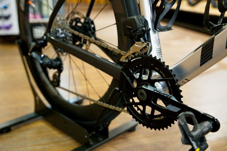 Used Time Rival AXS Zipp 404 2025 Road & Gravel, Hellgrau — image 3 of 9