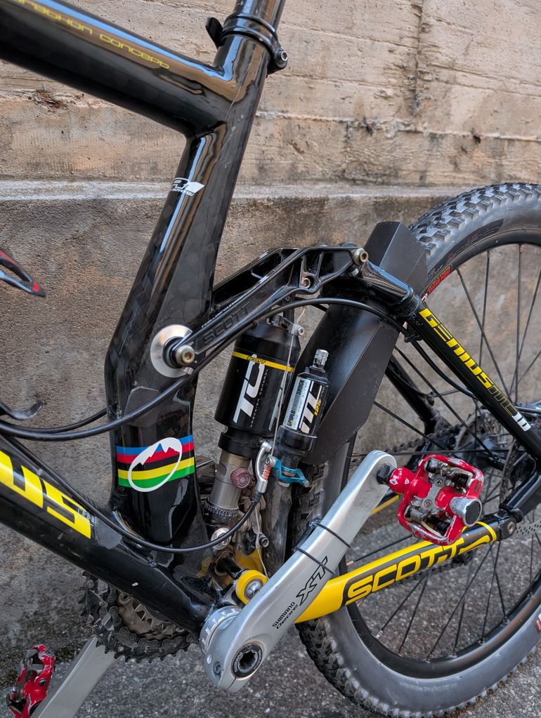 Used Scott Genius MC 10 2008 Mountainbike, Nero — image 10 of 12