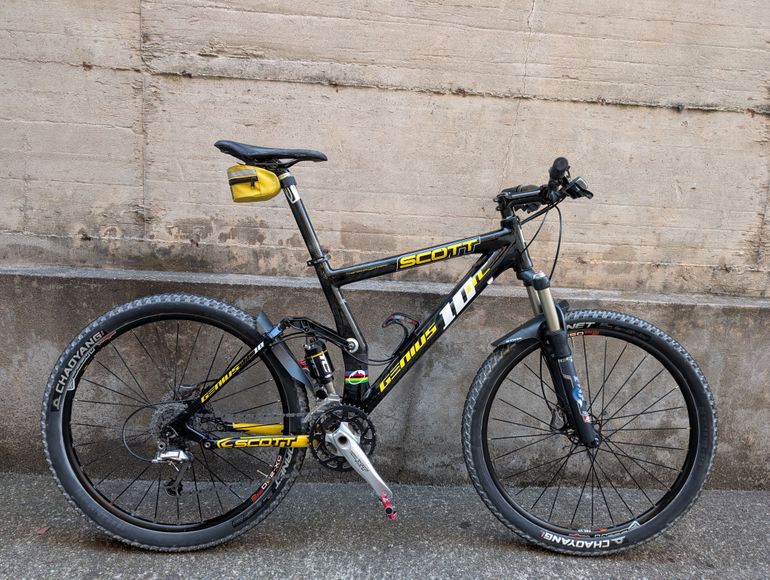 Used Scott Genius MC 10 2008 Mountainbike, Nero — image 1 of 12