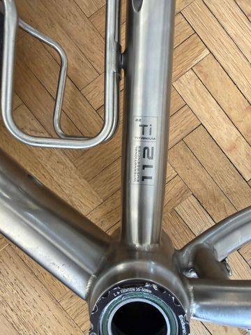 Gebrauchtes Chiru Kegeti Frameset 2024 Road & Gravel, Hellgrau — Bild 8 von 8