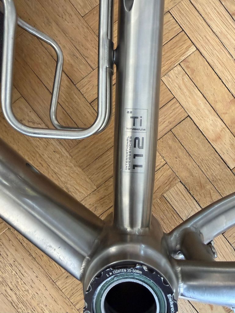 Used Chiru Kegeti Frameset 2024 Road & Gravel, Light Gray — image 8 of 8