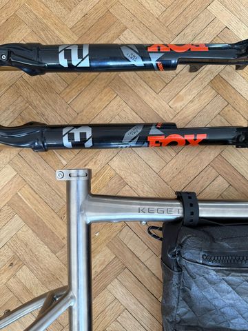 Gebrauchtes Chiru Kegeti Frameset 2024 Road & Gravel, Hellgrau — Bild 5 von 8