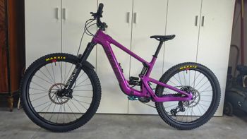 Used Santa Cruz Heckler SL X0 AXS RSV / Carbon CC 2024 2024 Mountainbike, Purple, 29, 27.5 — image 6 of 15