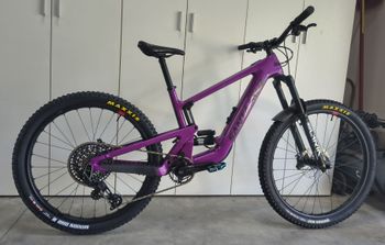 Used Santa Cruz Heckler SL X0 AXS RSV / Carbon CC 2024 2024 Mountainbike, Purple, 29, 27.5 — image 4 of 15