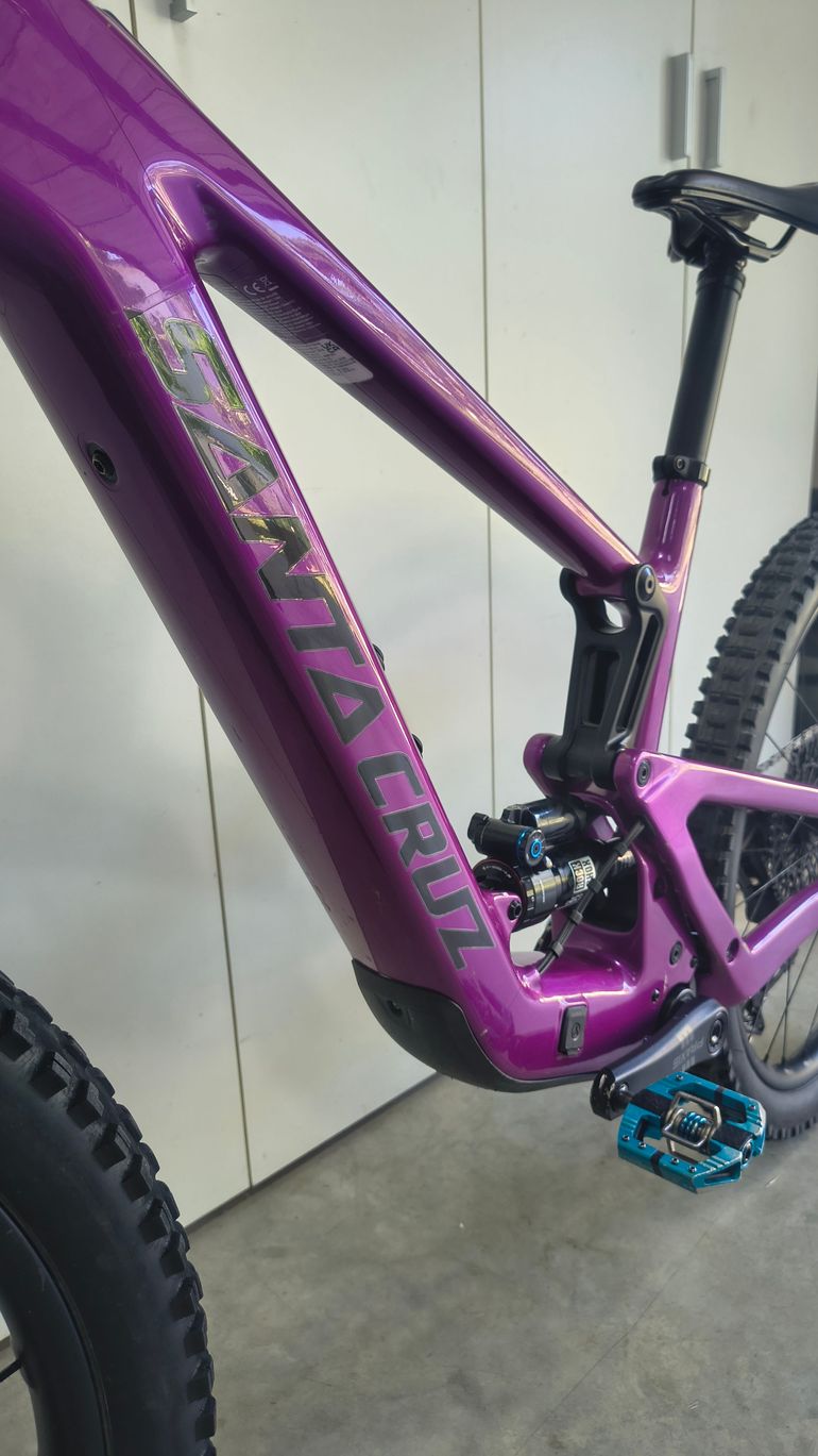 Used Santa Cruz Heckler SL X0 AXS RSV / Carbon CC 2024 2024 Mountainbike, Purple, 29, 27.5 — image 12 of 15