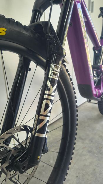 Used Santa Cruz Heckler SL X0 AXS RSV / Carbon CC 2024 2024 Mountainbike, Purple, 29, 27.5 — image 13 of 15