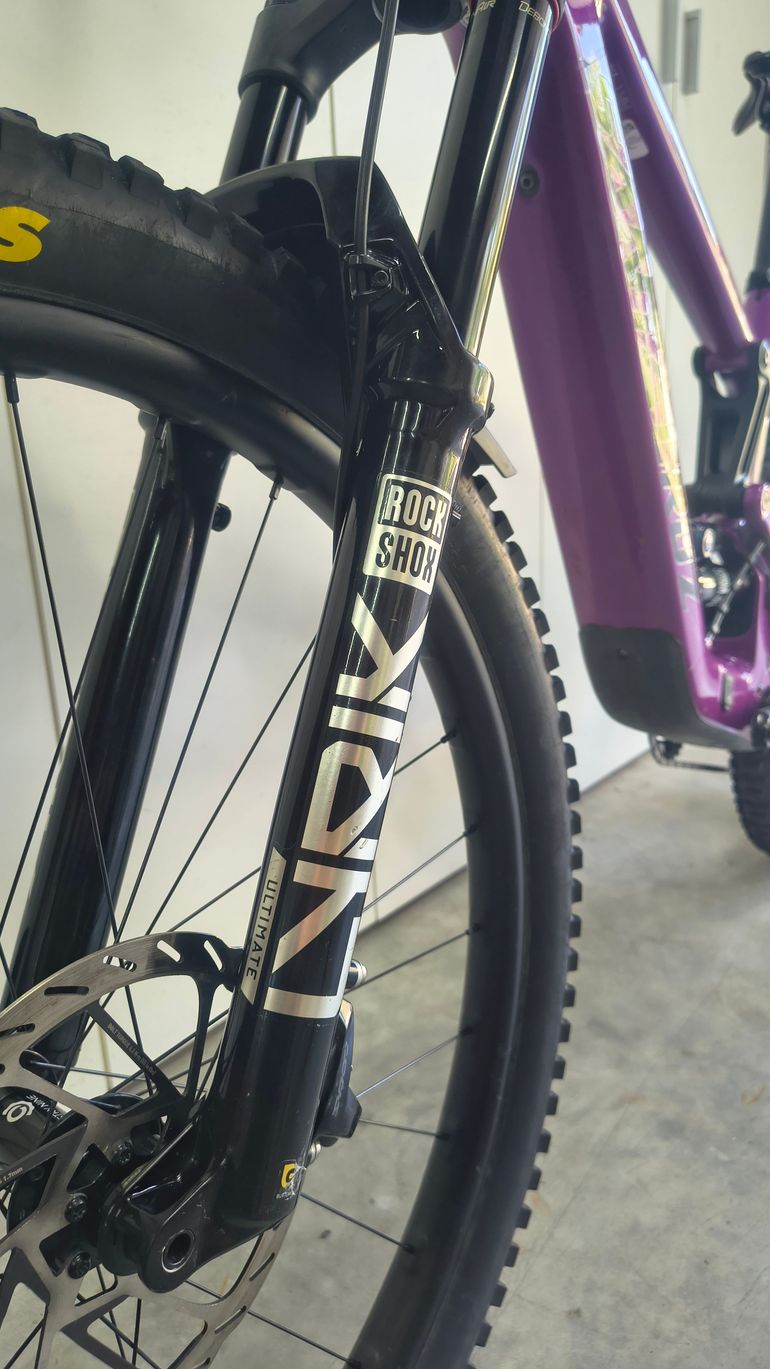 Used Santa Cruz Heckler SL X0 AXS RSV / Carbon CC 2024 2024 Mountainbike, Purple, 29, 27.5 — image 13 of 15