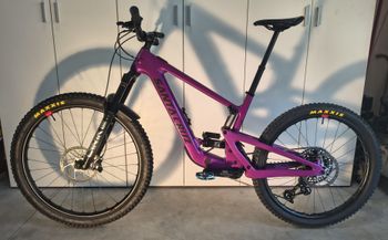 Used Santa Cruz Heckler SL X0 AXS RSV / Carbon CC 2024 2024 Mountainbike, Purple, 29, 27.5 — image 5 of 15