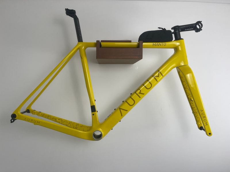 Used AURUM Manto Gravel Bike Disc Frameset (Yellow Castilla) Frameset 2026 Road & Gravel