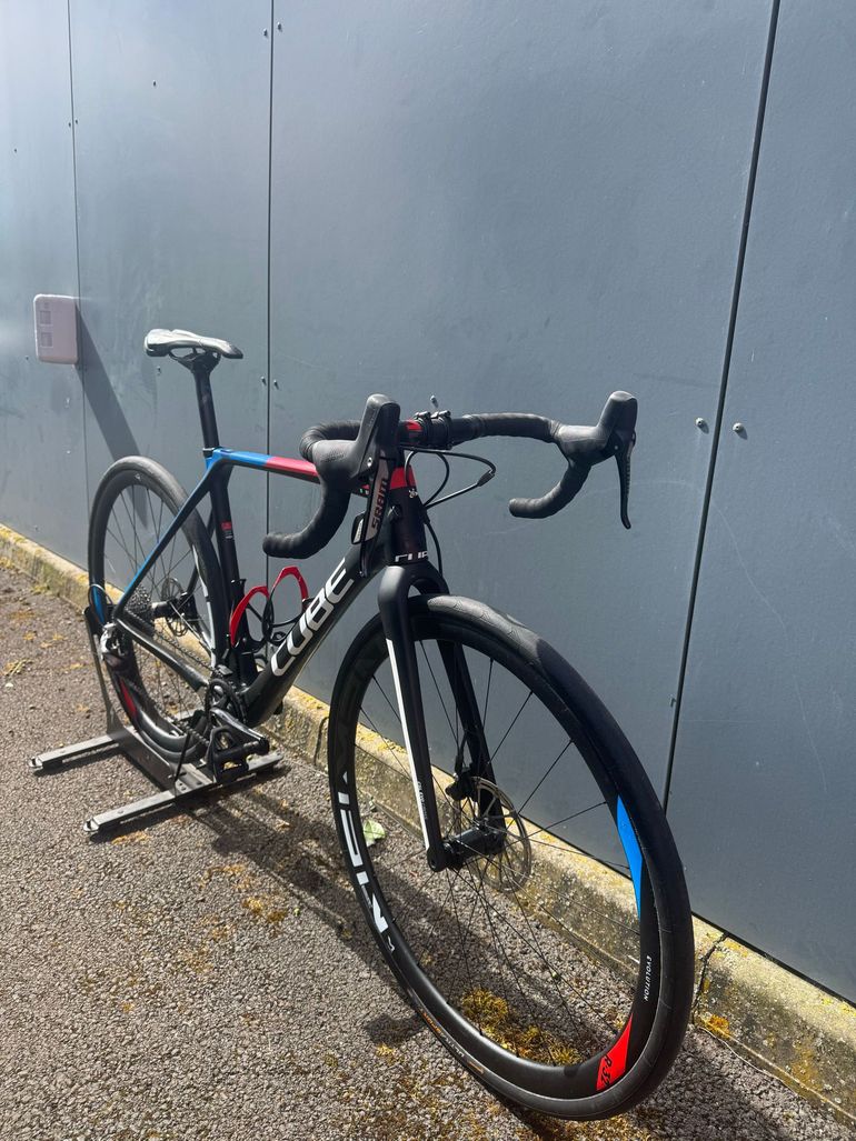 Used CUBE CROSS RACE C:62 SL 2019 2019 Road & Gravel, Black — image 2 of 4