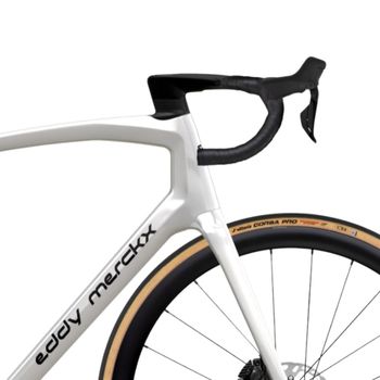 Used Eddy Merckx Eddy Merckx 525 105 Di2 2x12v 2025 Road & Gravel, White — image 4 of 4