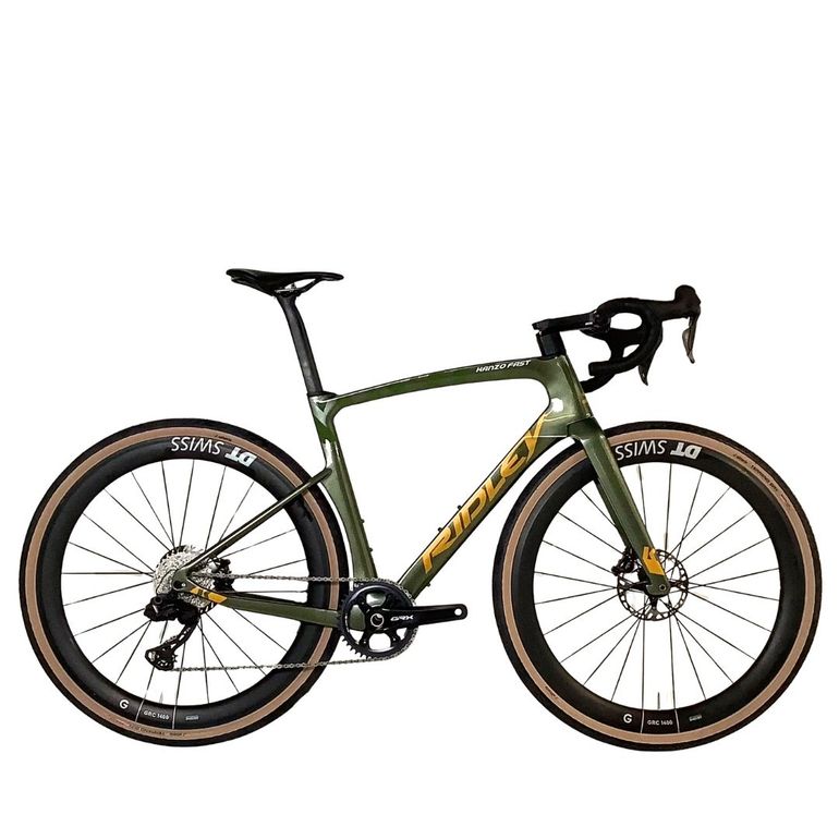 Used Ridley Ridley Kanzo Fast GRX DI2 1×12 2025 Road & Gravel, Green — image 1 of 5