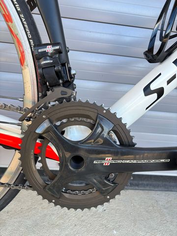 Used Specialized Tarmac Campagnolo Record EPS 2019 Road & Gravel, White — image 7 of 8