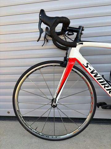 Used Specialized Tarmac Campagnolo Record EPS 2019 Road & Gravel, White — image 6 of 8