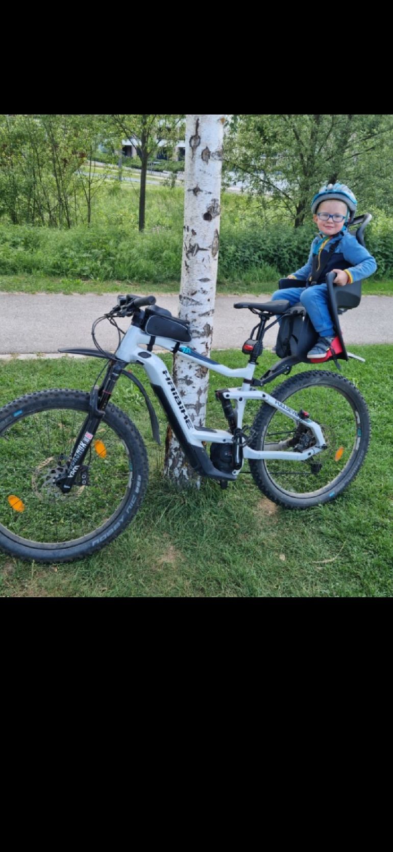 Used Haibike FullSeven 7 2021 2021 Mountainbike, Weiß, 27.5 — image 2 of 4