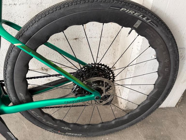 Used Wilier Rave SLR ID2 SRAM FORCE XPLR AXS E1 1x13S 2025 2025 Road & Gravel, Verde — image 6 of 8