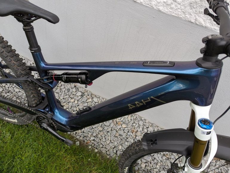 Used CUBE AMS HYBRID Shimano Deore XT 2025 Mountainbike, Blue — image 14 of 17