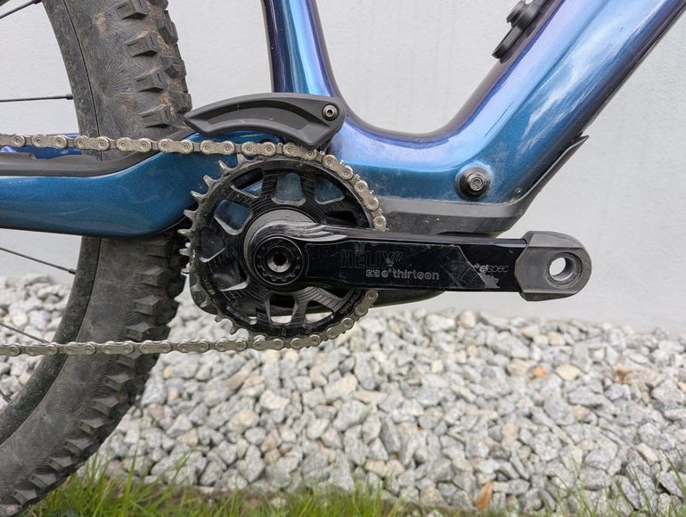 Used CUBE AMS HYBRID Shimano Deore XT 2025 Mountainbike, Blue — image 13 of 17