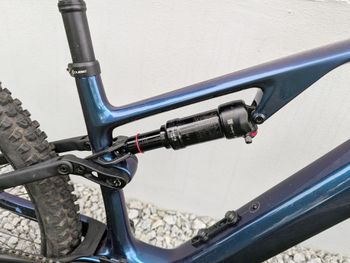 Used CUBE AMS HYBRID Shimano Deore XT 2025 Mountainbike, Blue — image 10 of 17