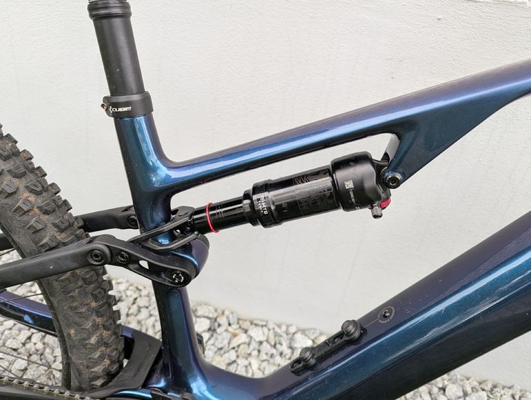 Used CUBE AMS HYBRID Shimano Deore XT 2025 Mountainbike, Blue — image 10 of 17