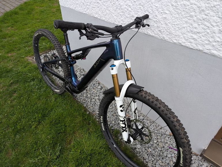 Used CUBE AMS HYBRID Shimano Deore XT 2025 Mountainbike, Blue — image 2 of 17