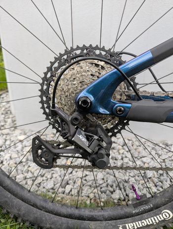 Used CUBE AMS HYBRID Shimano Deore XT 2025 Mountainbike, Blue — image 3 of 17