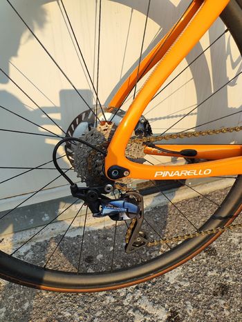 Used Pinarello Gan Shimano Ultegra 2022 Road & Gravel, Orange — image 7 of 16