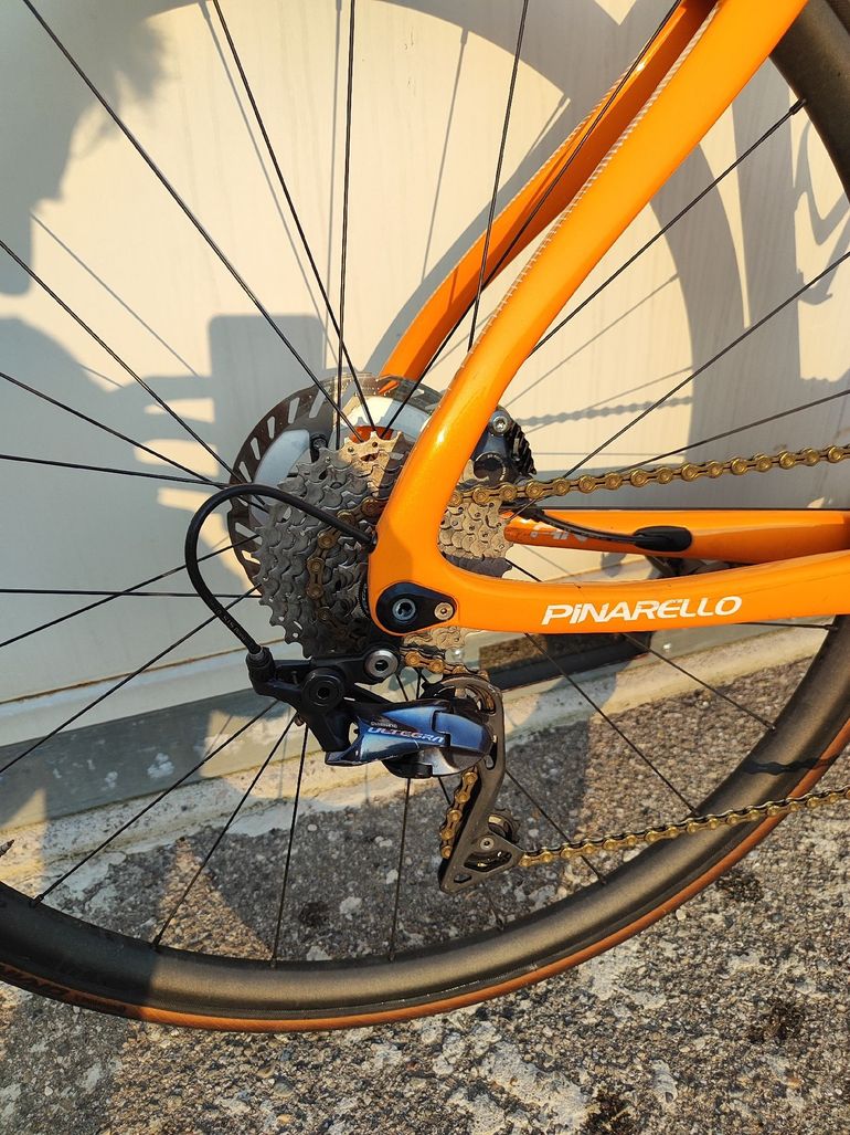 Used Pinarello Gan Shimano Ultegra 2022 Road & Gravel, Orange — image 7 of 16