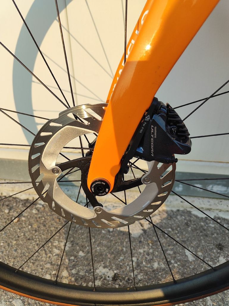 Used Pinarello Gan Shimano Ultegra 2022 Road & Gravel, Orange — image 10 of 16