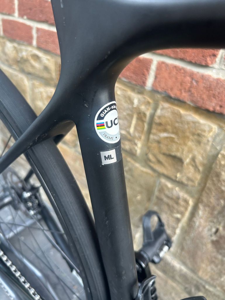 Used Giant TCR Advanced 2 Disc 2021 2021 Road & Gravel, Black — image 10 of 11