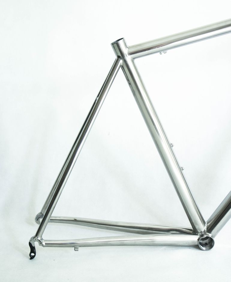 Used Enigma Enigma Road Titanium Frame 52.5cm ST 55cm TT Frameset 2015 Road & Gravel, Gris claro — image 6 of 10