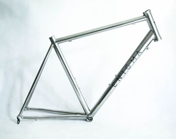 Enigma Road Titanium Frame 52.5cm ST 55cm TT Frameset 2015 Road & Gravel usato