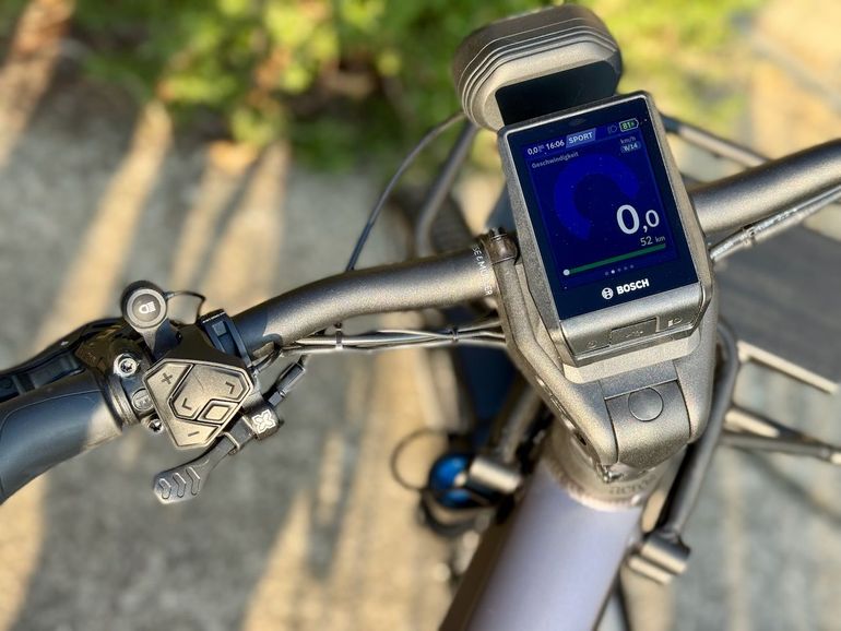 Used Riese & Müller Delite GT rohloff 2022 2022 Urban, Hellgrau — image 11 of 13