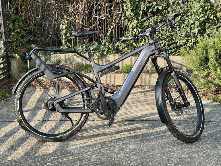 Used Riese & Müller Delite GT rohloff 2022 2022 Urban, Hellgrau — image 2 of 13
