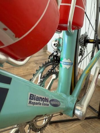 Used Bianchi Bianchi Custom Campagnolo Record 1998 Road & Gravel — image 7 of 8