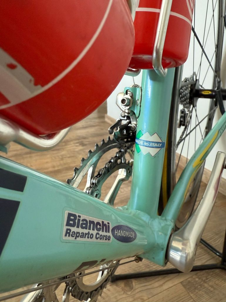 Used Bianchi Bianchi Custom Campagnolo Record 1998 Road & Gravel — image 7 of 8