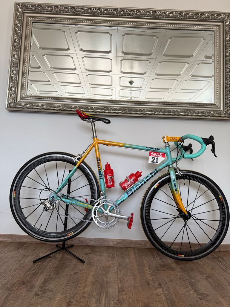 Used Bianchi Bianchi Custom Campagnolo Record 1998 Road & Gravel — image 6 of 8
