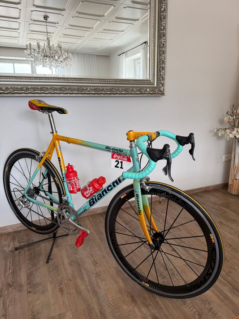 Used Bianchi Bianchi Custom Campagnolo Record 1998 Road & Gravel — image 2 of 8