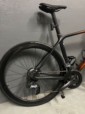 Used Giant TCR Advanced Pro Disc 0 AX 2022 2022 Road & Gravel, Orange — image 4 of 5