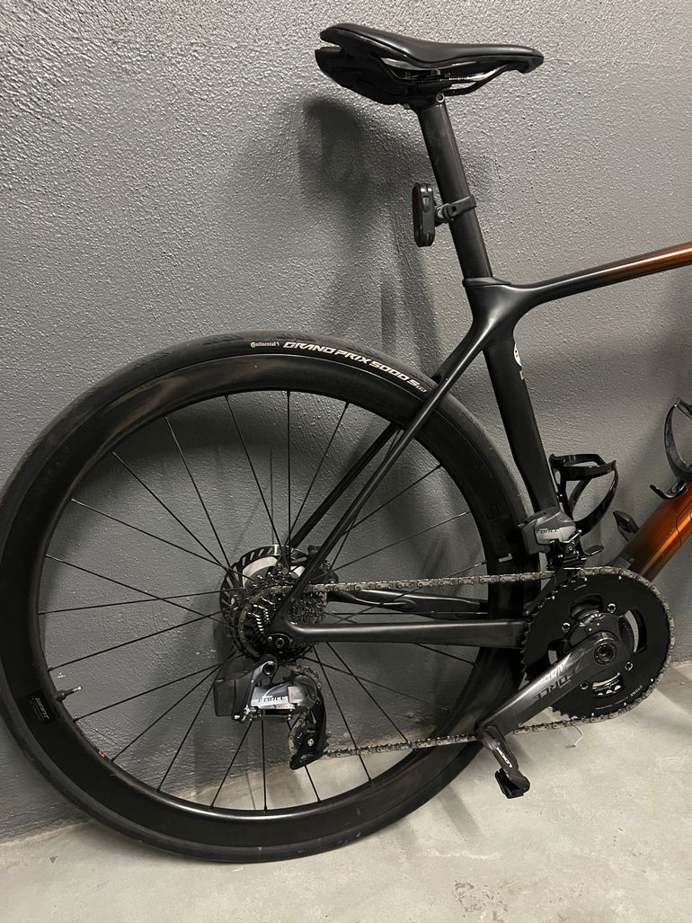 Used Giant TCR Advanced Pro Disc 0 AX 2022 2022 Road & Gravel, Orange — image 4 of 5
