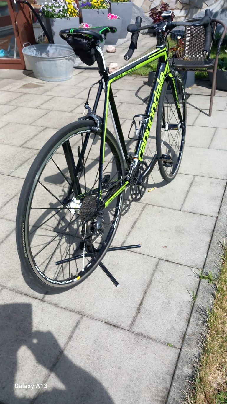 Used Cannondale Super Six Hi - Mod Ultegra 2017 Road & Gravel, Verde — image 2 of 4